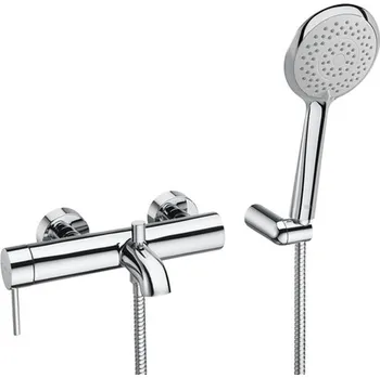 Vodovodní baterie Roca Lanta vanová baterie na stěnu chrom A5A0111C00