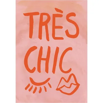 Plakát Plakát, Obraz - TrAus Chic Pink Frame, Studio Collection