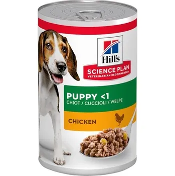 Krmivo pro koně Hill's Pet Nutrition s.r.o. Hill's Science Plan Canine Puppy Chicken konzerva 370 g