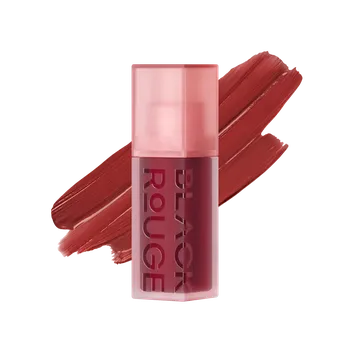 Přípravek na rty Black Rouge Double Layer Over Velvet Odstín: DL05 Taro layer #9A2B29 Tint na rty, 4,1 g