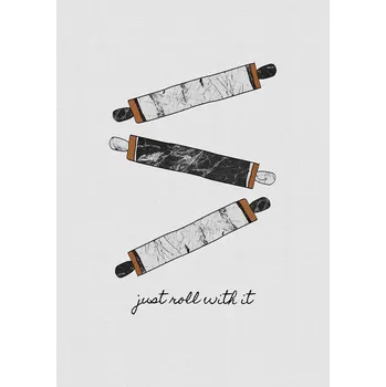Plakát Plakát, Obraz - Just Roll With It, Orara Studio