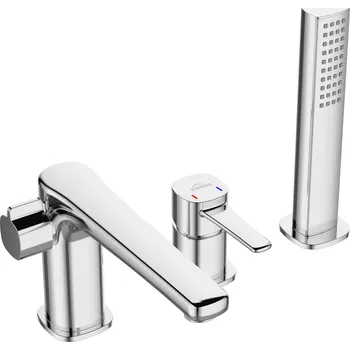 Invena Glamour vanová baterie na vanu chrom BW02S01