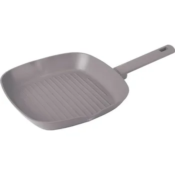 Pánev BERLINGERHAUS Pánev grilovací s titanovým povrchem 28 cm Taupe Collection BH-8096