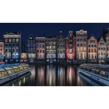 Plakát Plakát, Obraz - Amsterdam colors, Fran Osuna