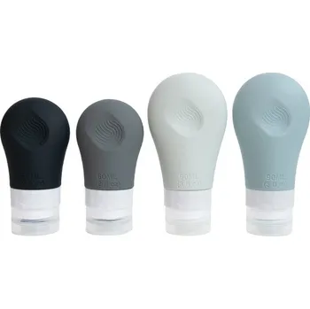 KUFRYPLUS Cestovní silikonové lahvičky 60 + 90 ml XND20, sada 4 ks