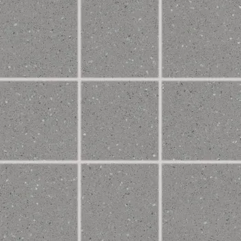 Dlažba Compila, DAK11866, dlaždice slinutá, 10x10 cm, tmavě šedá