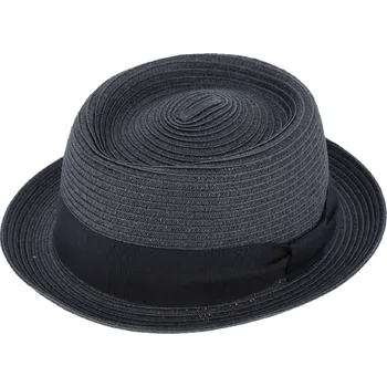 Klobouk Fiebig - Headwear since 1903 Modrý porkpie klobouk od Fiebig Velikost: 55 cm (S)