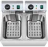 Royal Catering RCEF 08DB dvojitá elektrická gastro fritéza