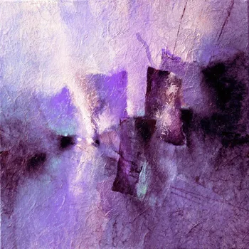 Plakát Plakát, Obraz - purple tidal rhythms, Annette Schmucker