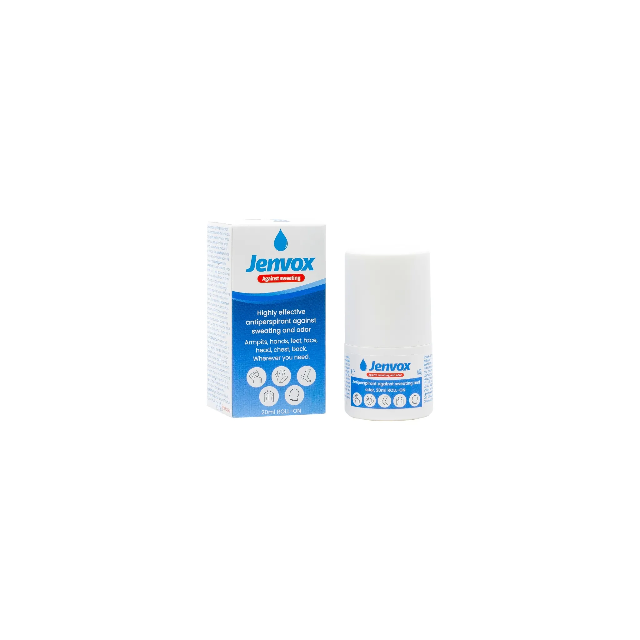 Fotografie 1 -  Jenvox Roll-on proti pocení a zápachu 20 ml