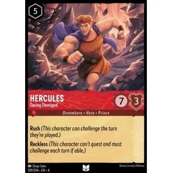 Sběratelská karetní hra URS 109/204 Hercules - Daring Demigod Verze: NORMAL, Stav Produktu: Near Mint