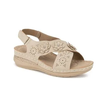 Dámské sandále Sandály Clara Barson WYL05010-16 Béžová 40