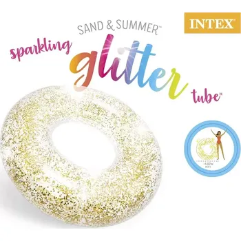 Vodní sport Nafukovací kruh třpytivý s glittery