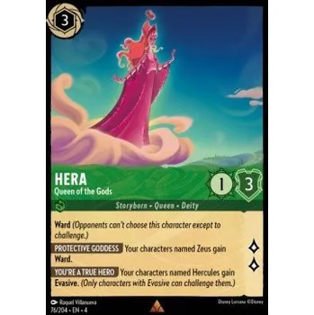 Sběratelská karetní hra URS 076/204 Hera - Queen of the Gods Verze: NORMAL, Stav Produktu: Near Mint