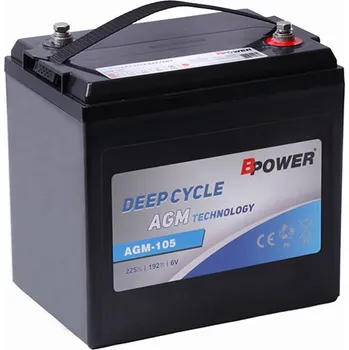 Trakční baterie BPOWER AGM-105 6V 225Ah