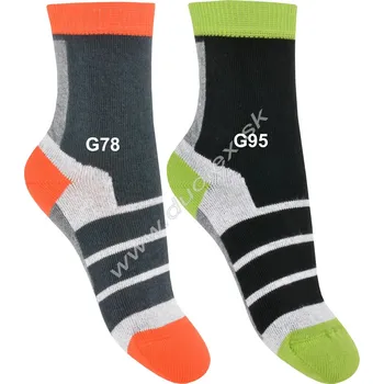 WOLA Dětské ponožky w24.p01-vz.728 Barva: G95, Velikost: 21-23(14-15)