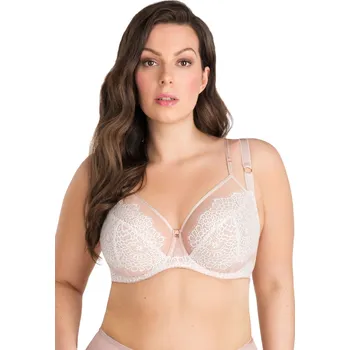 Podprsenka Dámská podprsenka 852 Romantic vibe - GORSENIA Béžová 70/L