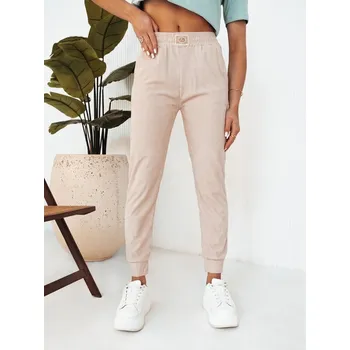 Dámské kalhoty Dámské kalhoty DSTREET BRINAT BÉŽOVÁ M/L