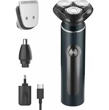 Masážní přístroj Elektrický holicí strojek 3 v 1 – USB + pouzdro