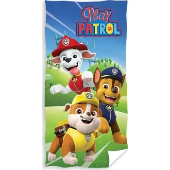 Dětské zboží FARO MICRO Osuška Paw Patrol play Polyester, 70/140 cm