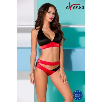 Dámská erotická souprava Avanua Harper Set Barva: Červená, Velikost: S/M