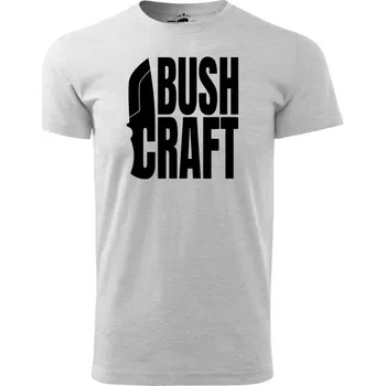 Pánské tričko STRIKER Tričko Bushcraft 2 Barva: Světle šedá, Velikost: XL