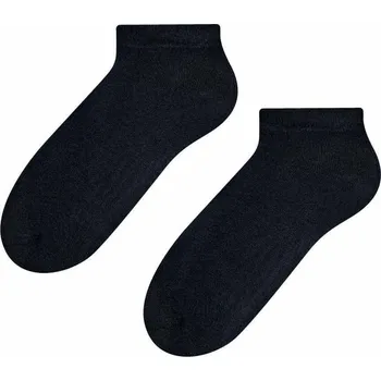 Dámské ponožky Černé kotníkové dámské ponožky Art. 052 Art. 052 UX24, BLACK Velikost: 38/40