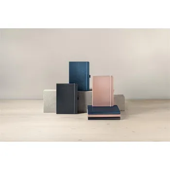 SIGEL Exkluzivní zápisník Conceptum, metalická modrá, A5, linkovaný, 97 listů, tvrdé desky, SIGEL CO403 491058