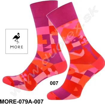 Pánské ponožky MORE Veselé ponožky More-079A-007 Barva: 7, Velikost: 43-46(29-30)