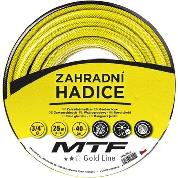 Zahradní hadice Hadice MTF Gold line 3/4" 25m