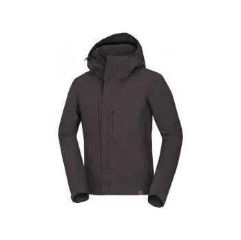 Northfinder August raven XXL; Černá bunda + DÁREK DLE VÝBĚRU!