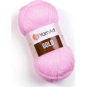 Příze Yarn Art příze Gold 9382 pastelově růžová