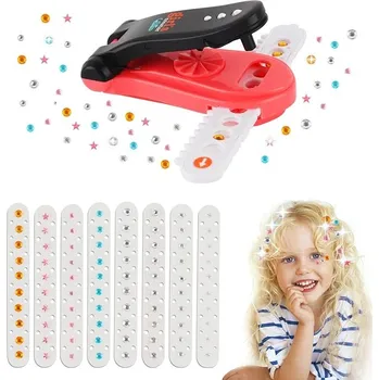 Party dekorace Sada dekoračních diamantů na zdobení vlasů 80ks