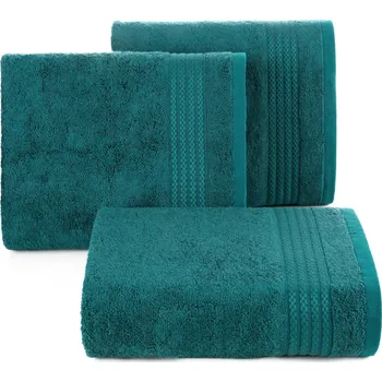 Ručník FROTÉ RUČNÍK LARIS 70X140 CM TMAVĚTYRKYSOVÁ