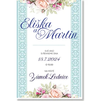 Party nádobí Personal Oznámení - Rustic Zvolte množství: od 11 ks do 30 ks