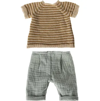 Hračka Maileg Tričko a kalhoty pro zajíce Size 3 Maileg Knitted shirt and pants, Size 3