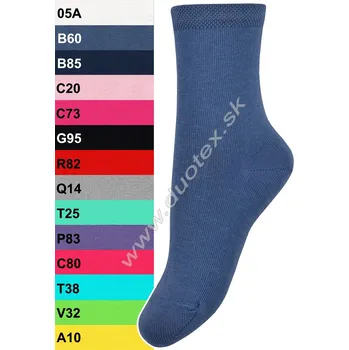 WOLA Dětské ponožky w(u)34.000 Barva: P83-fialová, Velikost: 30-32(20-21)