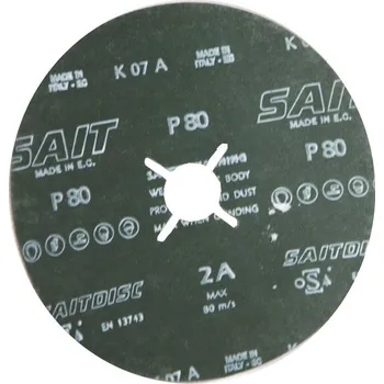 Brusný papír Brusivo nezařazené Brusné plátno 150mm 80P SAITDISC - OS-BR10031