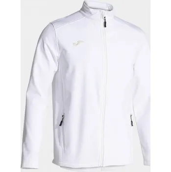 Pánská bunda Pánská softshellová bunda JOMA BASILEA II SOFT SHELL WHITE Velikost: L, Barva: WHITE