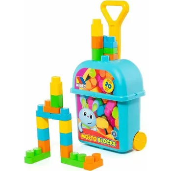 Hlavolam Stavební hra se stavebnicemi Moltó 20 Kusy Vozík