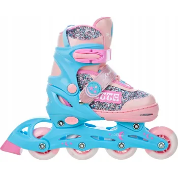 Kolečkové brusle Dětské kolečkové inline brusle Raven Etta Velikost bruslí: EU 27-30