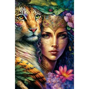 Diamantové malování Diamantové malování - Princezna a šelma (50 x 70)