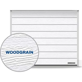 Garážová vrata Sekční garážová vrata Hörmann - bílá (RAL 9016) Pohon: bez pohonu, Rozměr: 250x200 cm