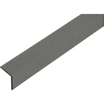 Stavební profil Alu L profil 20x20x1 mm, 1 m, antracit