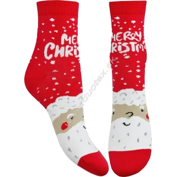 WOLA Vánoční ponožky w34.155-vz.841 Barva: R56, Velikost: 27-29(18-19)