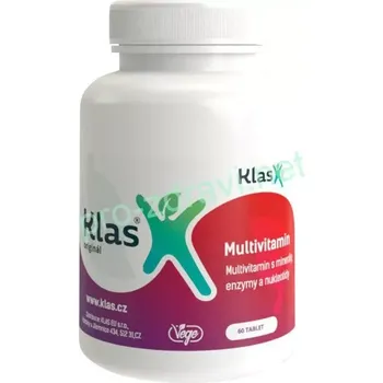 Klas Multivitamin s minerály a enzymy 60 tablet (S minerály, enzymy a nukleotidy)