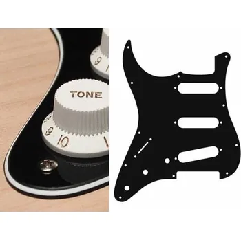 Příslušenství pro strunný nástroj Boston SL-313-B, Pickguard Stallion SSS