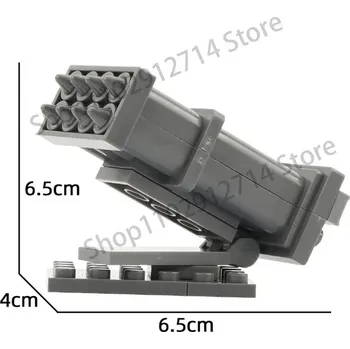 ostatní stavebnice Vojenská stavebnice raketové dělostřelectvo, figurky | styl lego - 005 raketové dělostřelectvo