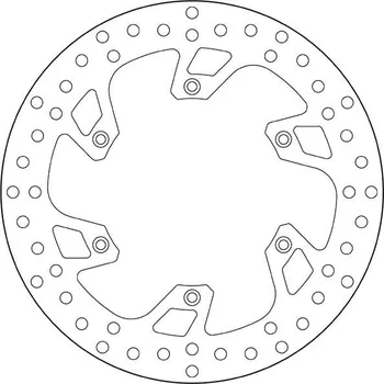 Brzdový kotouč Brzdový kotouč BREMBO Oro Fix - 68B407B8 BETA Xtrainer 250 2017-2021
