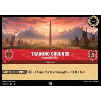 Sběratelská karetní hra URS 136/204 Training Grounds - Impossible Plan Verze: NORMAL, Stav Produktu: Near Mint